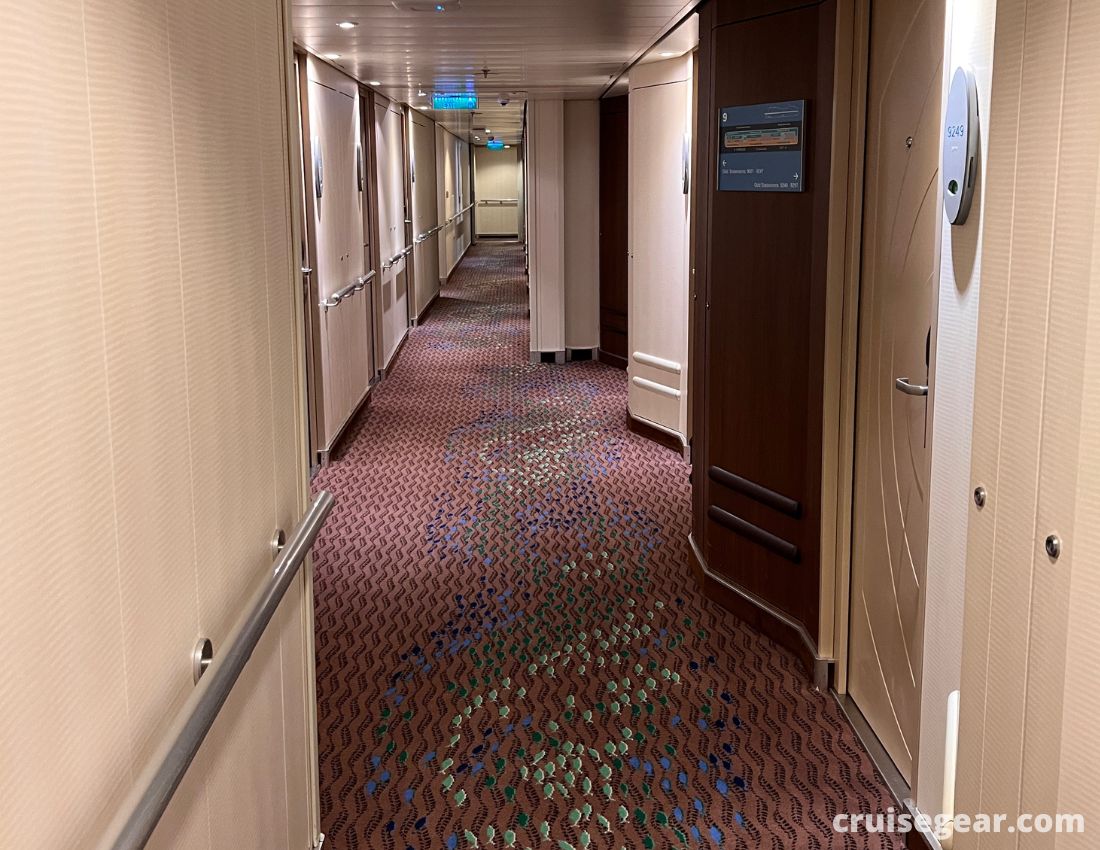 Norwegian Epic Ship - Fish in the Hallways