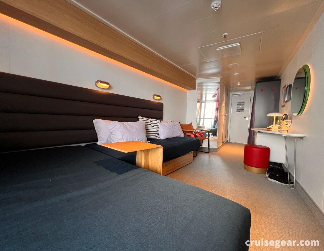 virgin voyage valiant lady room photo - sea terrace