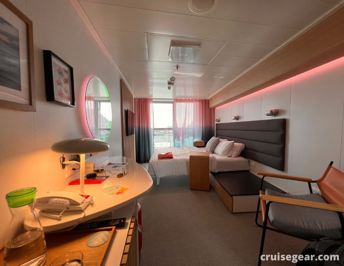 Valiant Lady - Virgin Voyages - Cabin Bed