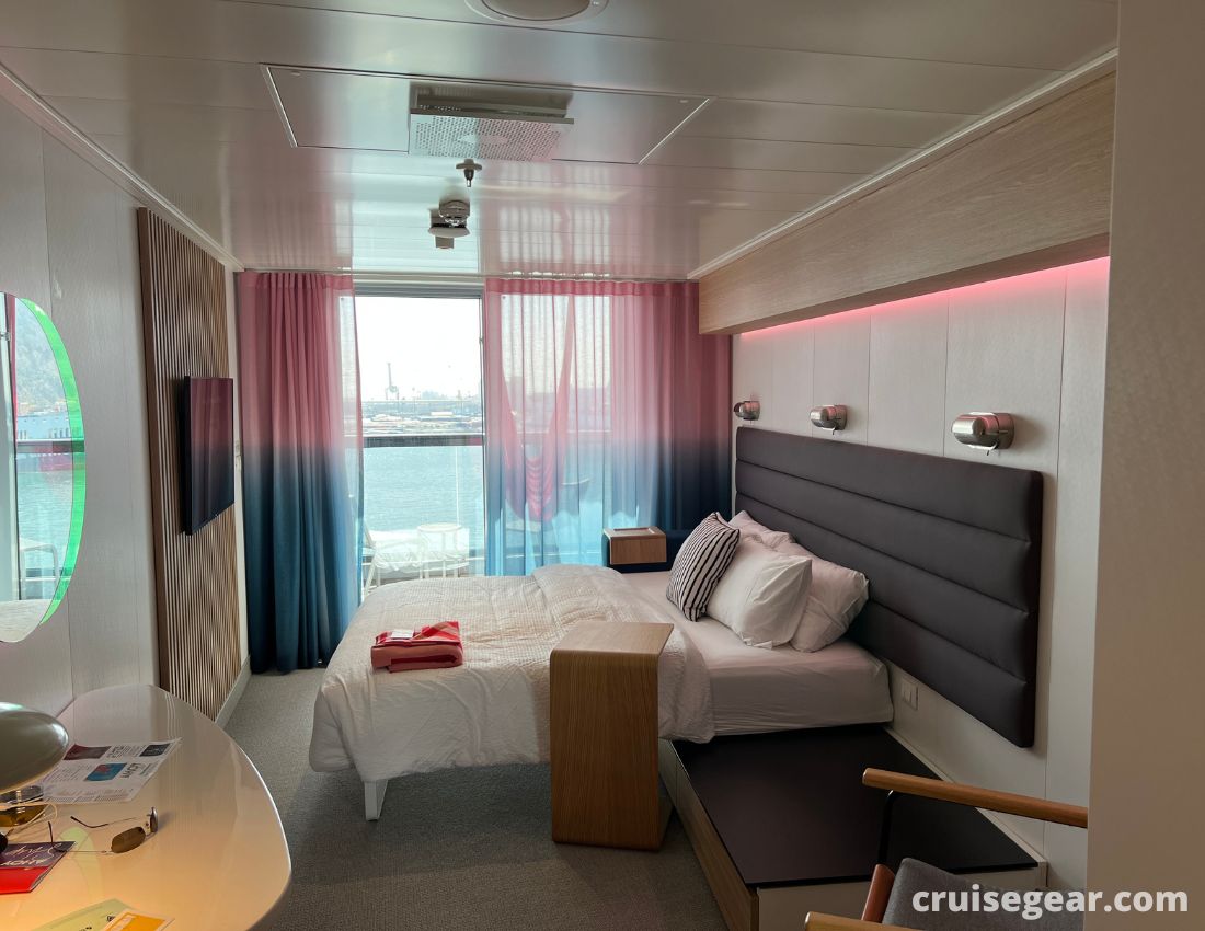 Valiant Lady - Virgin Voyages - Cabin Bed