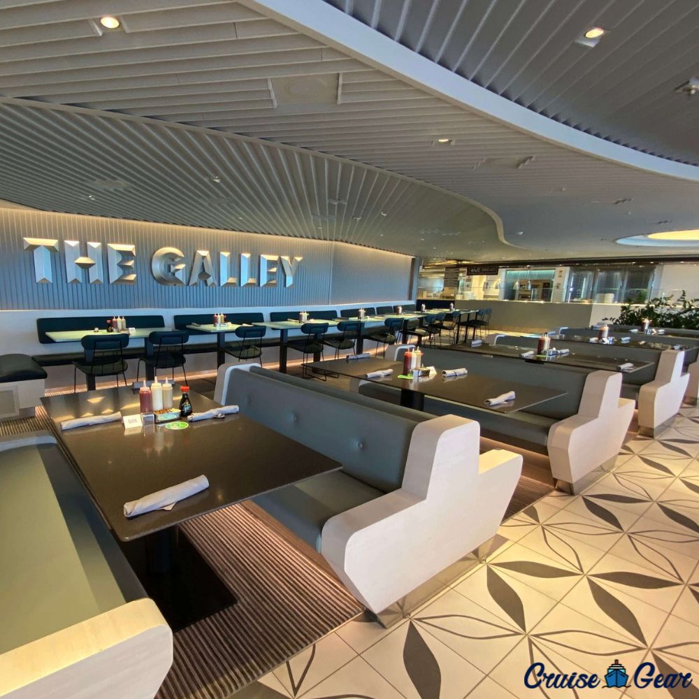 The Galley Virgin Voyages menus, information & 360 virtual tour