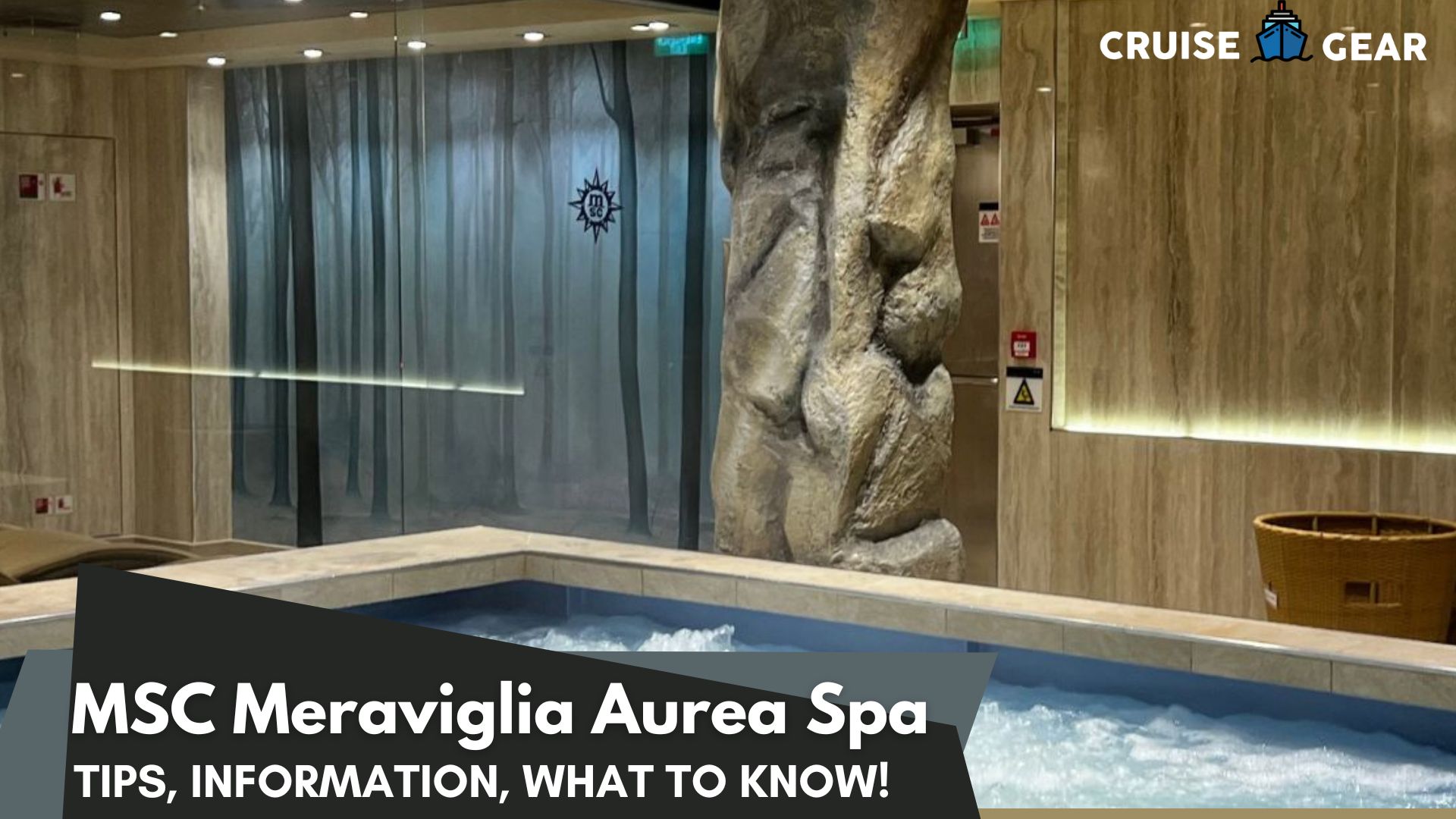 MSC Meraviglia Spa & Aurea Thermal Suite | 2024 | review, services, PRICES