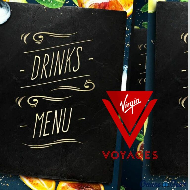 Virgin Voyages Drink Prices & Drink Menus. A Guide to the Bars & Lounges on Board.