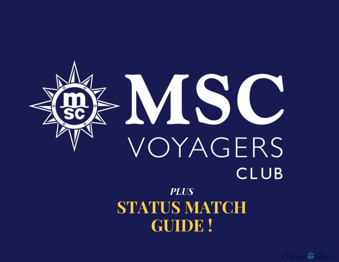 MSC Status Match Program – How to match your loyalty status from other cruise lines (with Forms & Match Chart)