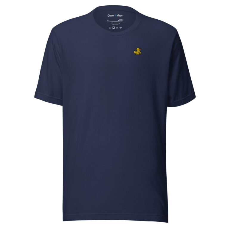 Cruise Duck Embroidered Unisex Ultra Soft T-Shirt Cruise Duck Embroidered Unisex Ultra Soft T-Shirt