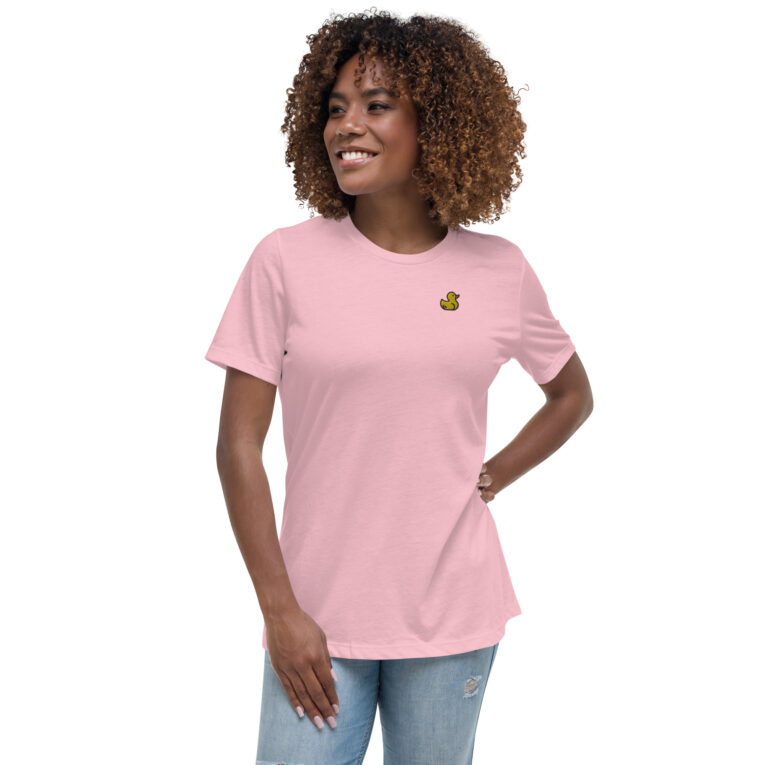 Cruise Duck Embroidered Women's Relaxed T-Shirt Cruise Duck Embroidered Women's Relaxed T-Shirt