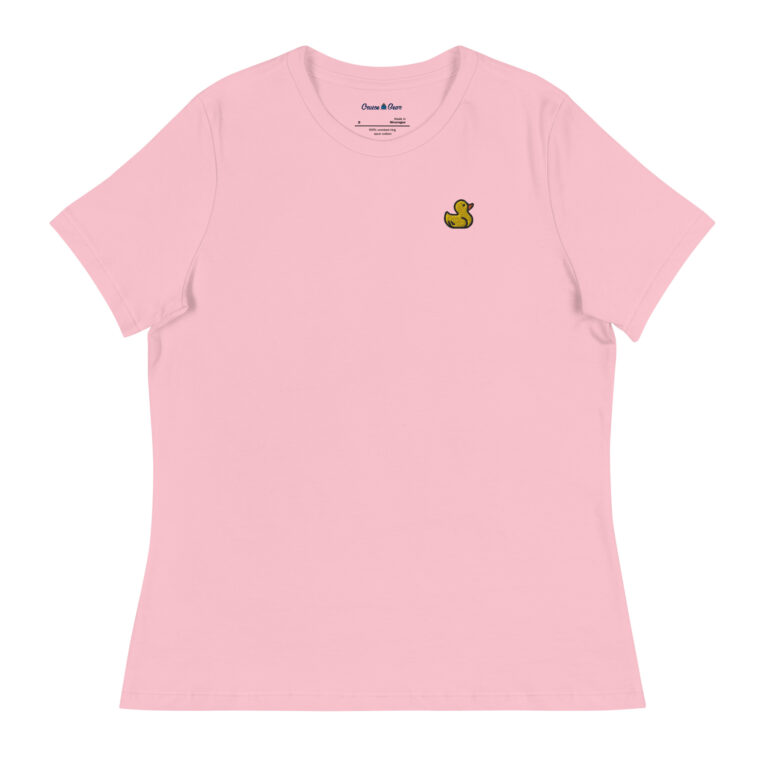 Cruise Duck Embroidered Women's Relaxed T-Shirt Cruise Duck Embroidered Women's Relaxed T-Shirt