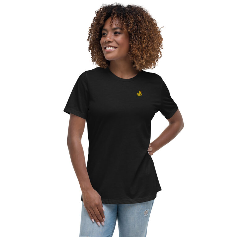 Cruise Duck Embroidered Women's Relaxed T-Shirt Cruise Duck Embroidered Women's Relaxed T-Shirt