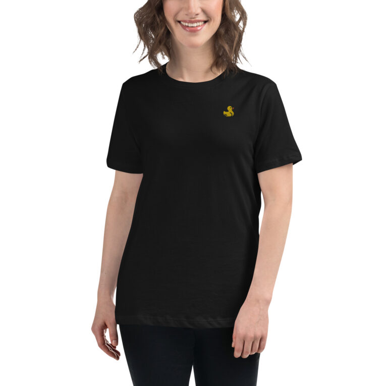 Cruise Duck Embroidered Women's Relaxed T-Shirt Cruise Duck Embroidered Women's Relaxed T-Shirt