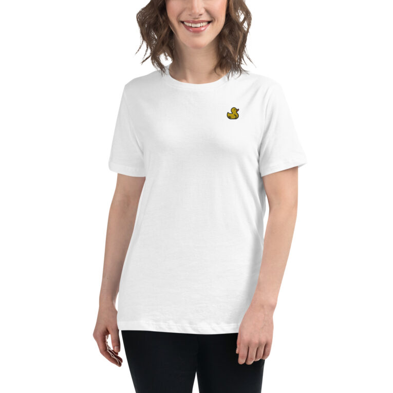 Cruise Duck Embroidered Women's Relaxed T-Shirt Cruise Duck Embroidered Women's Relaxed T-Shirt