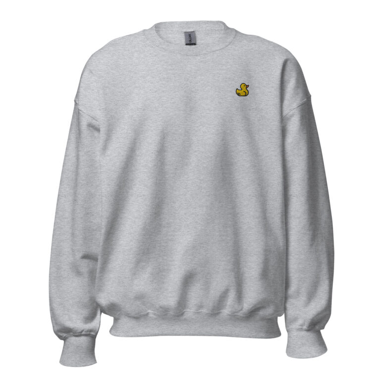Embroidered Cruise Duck Classic Sweatshirt Embroidered Cruise Duck Classic Sweatshirt