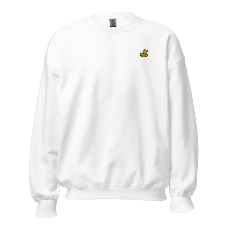 Embroidered Cruise Duck Classic Sweatshirt Embroidered Cruise Duck Classic Sweatshirt