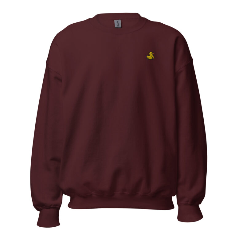 Embroidered Cruise Duck Classic Sweatshirt Embroidered Cruise Duck Classic Sweatshirt