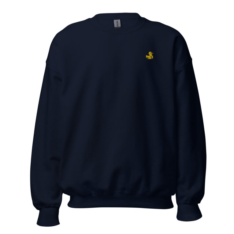Embroidered Cruise Duck Classic Sweatshirt Embroidered Cruise Duck Classic Sweatshirt