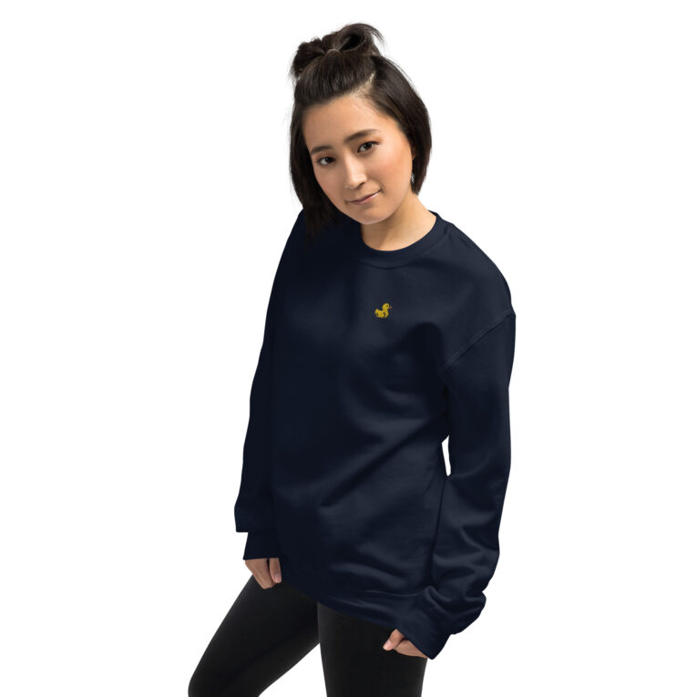 Embroidered Cruise Duck Classic Sweatshirt Embroidered Cruise Duck Classic Sweatshirt