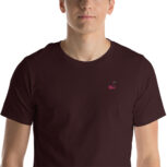 Fabulous Flamingo Embroidered Unisex Ultra Soft T-Shirt