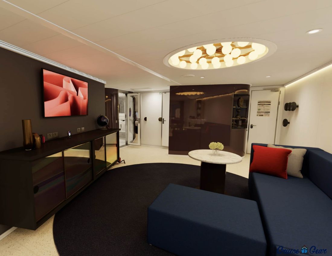 Virgin Voyages Mega RockStar Suite