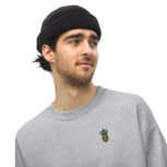 Perfect Pineapple Embroidered Icon - Unisex Sweatshirt