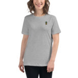 Pineapple Embroidered Icon - Women's Relaxed T-Shirt