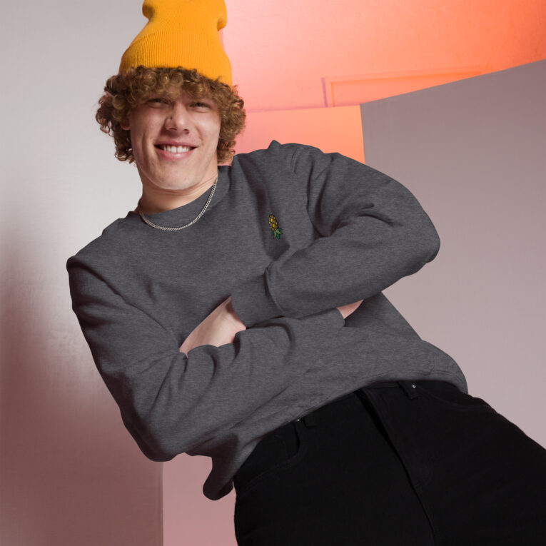 Pineapple Paradox - IYKYK - Embroidered Upside Down Pineapple Unisex Sweatshirt Pineapple Paradox - IYKYK - Embroidered Upside Down Pineapple Unisex Sweatshirt