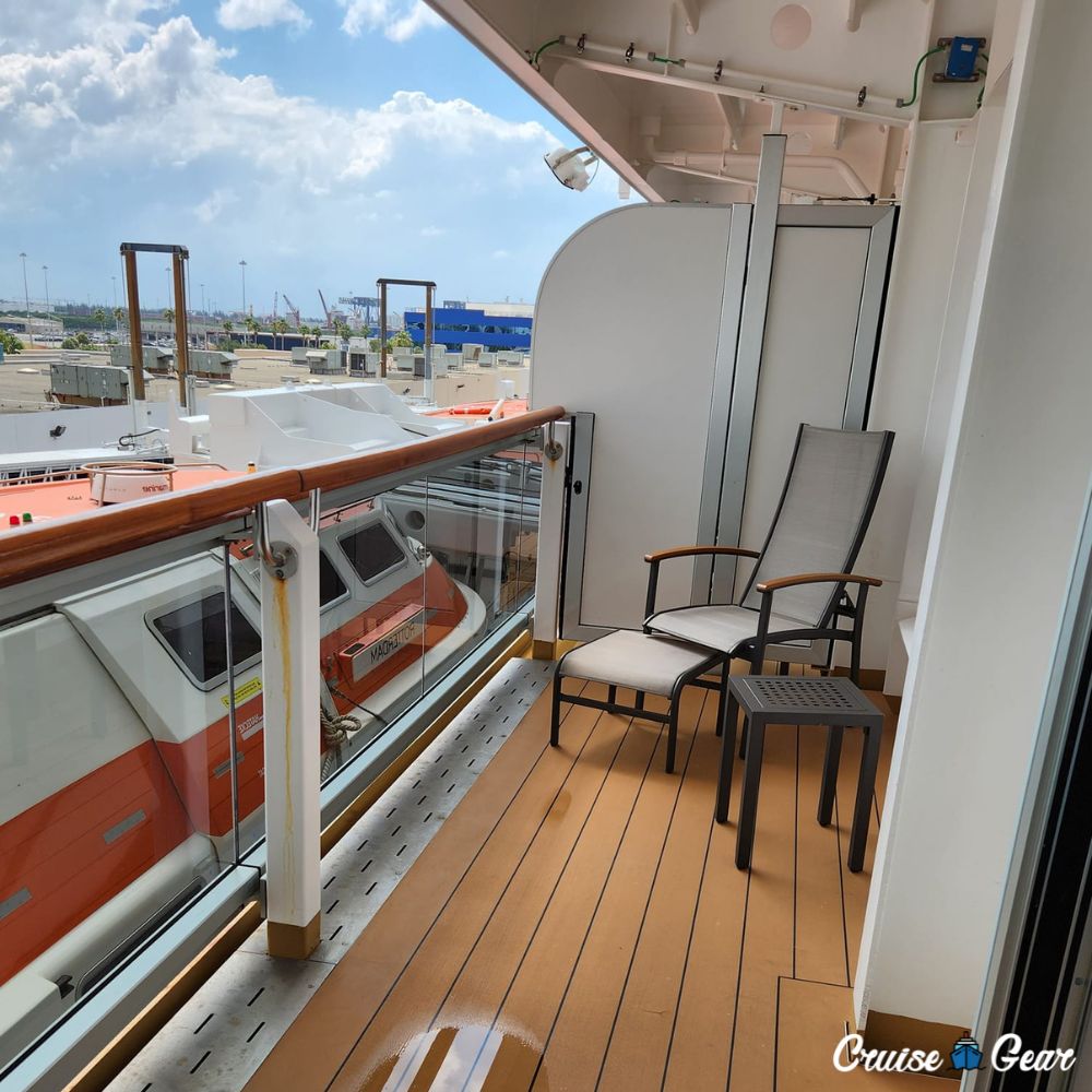 Holland America Line MS Rotterdam Obstructed View Verandah Stateroom