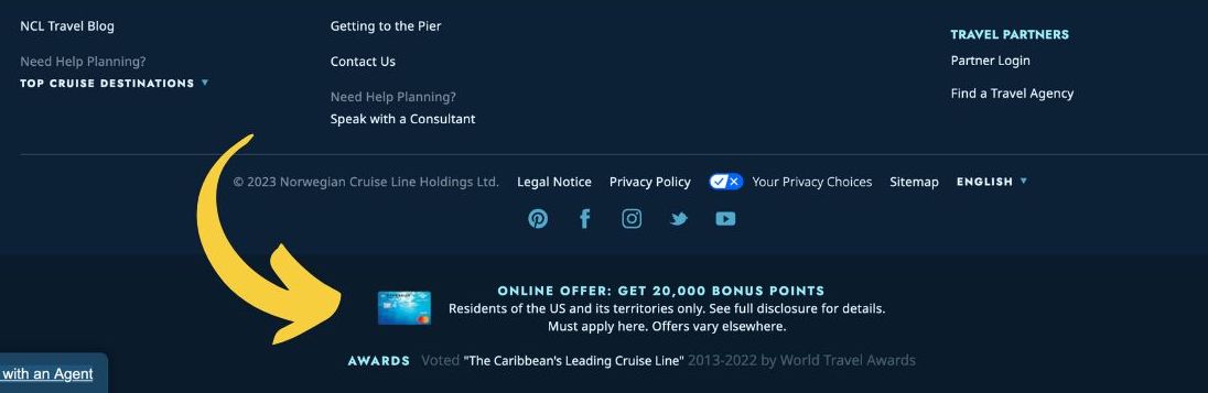 16 Tips For Saving Money Booking A Cruise 3 NCL rewards credit card offer
