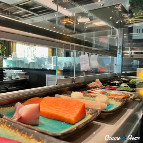 TAMARIND Menu Holland America Including Nami Sushi Cruise Gear