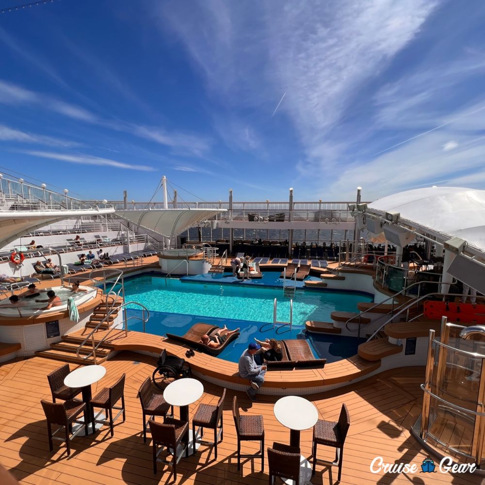Our Norwegian Dawn Review - A Classic Cruise Experience 6 NCL Dawn Pools