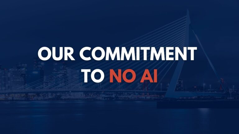 Our Commitment to Human Written Content & No A.I. 1