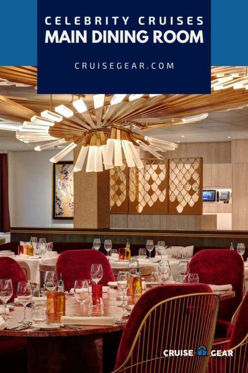 Celebrity Cruises Main Dining Room